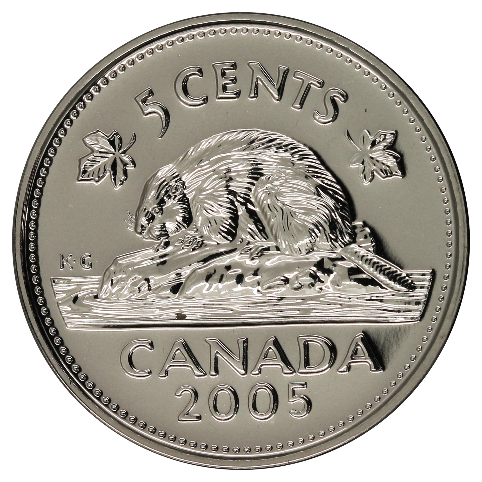 2005P Canada 5 cents Proof Like Colonial Acres Coins 2005P Canada 5 cents Proof Like Colonial Acres Coins