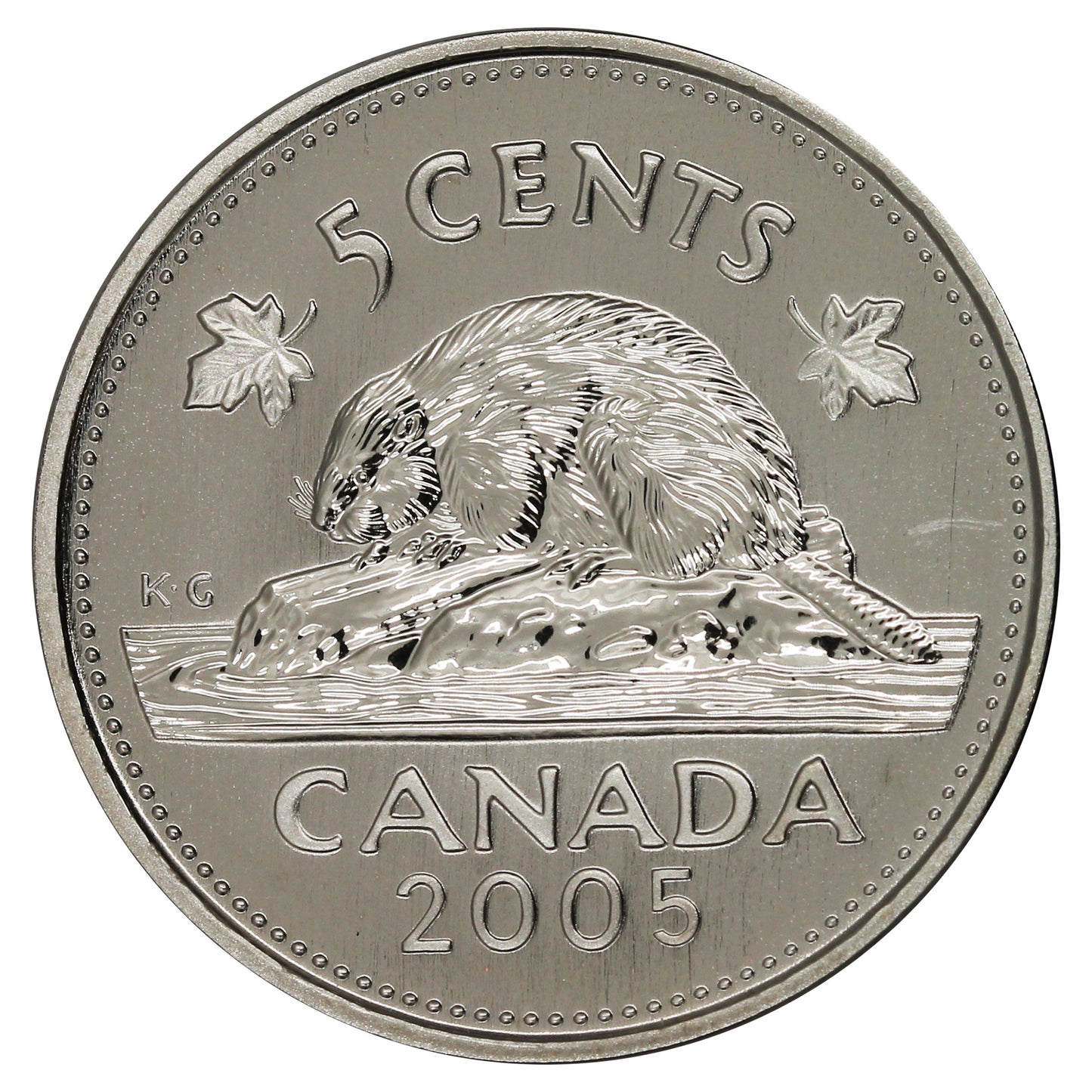 2005P Canada 5-cents Specimen