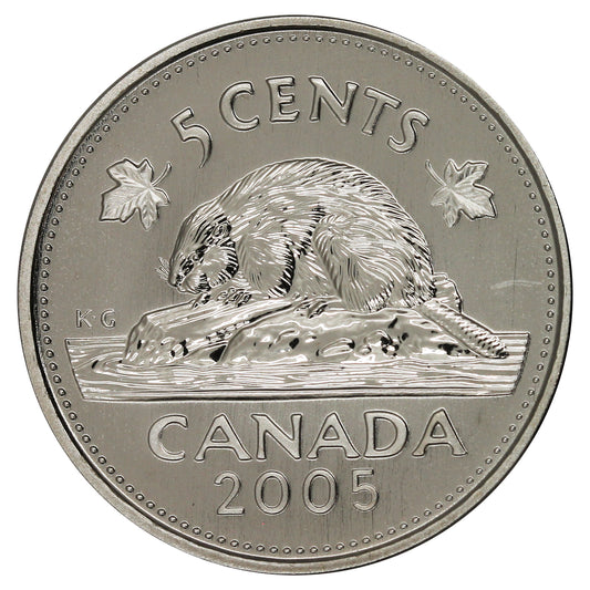 2005P Canada 5-cents Specimen