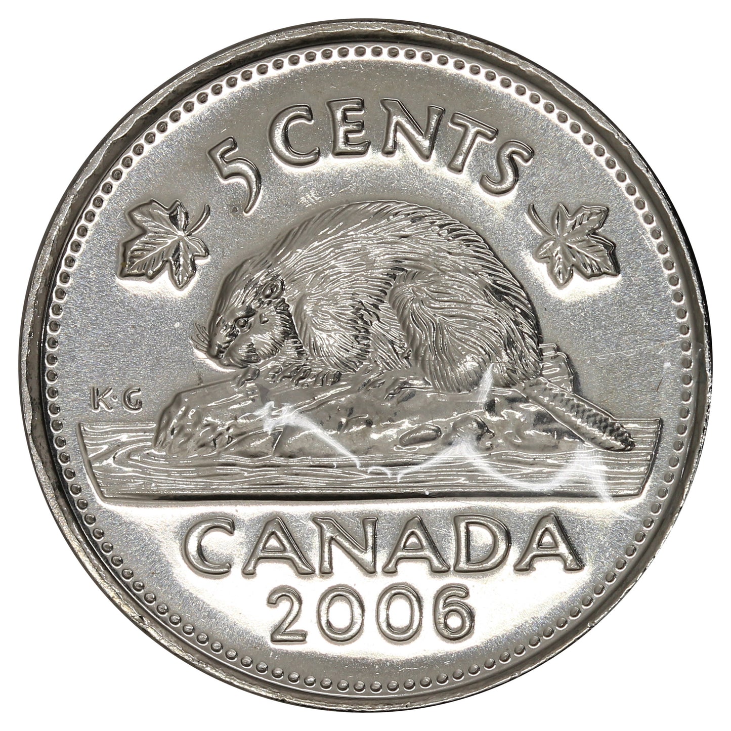 2006P Canada 5-cents Proof Like