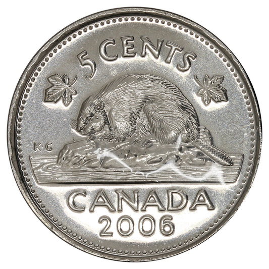 2006P Canada 5-cents Proof Like