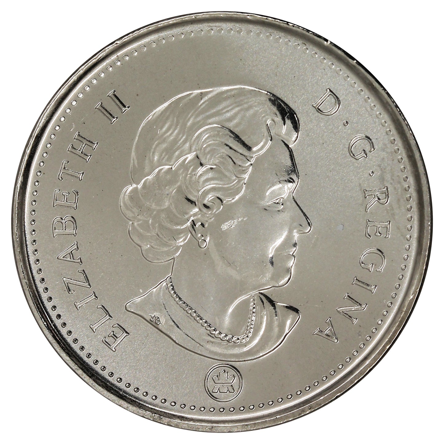 2008 Canada 5-cents Brilliant Uncirculated (MS63)
