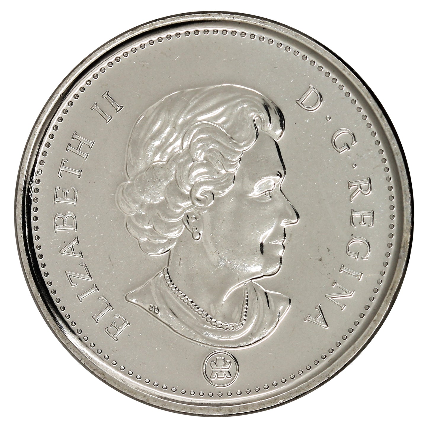 2012 Canada 5-cents Brilliant Uncirculated (MS-63)