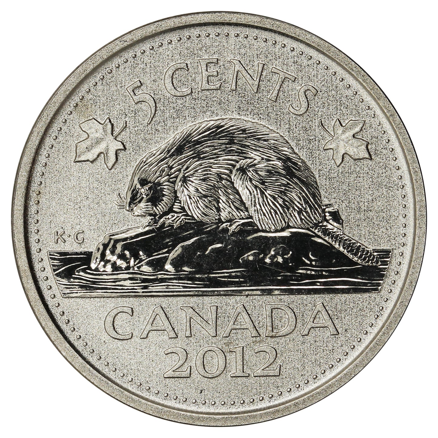 2012 Canada 5-cents Specimen