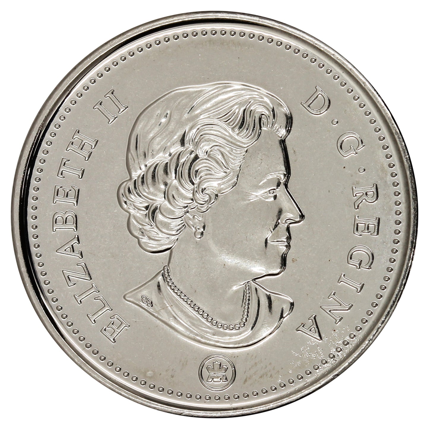 2014 Canada 5-cents Brilliant Uncirculated (MS63)