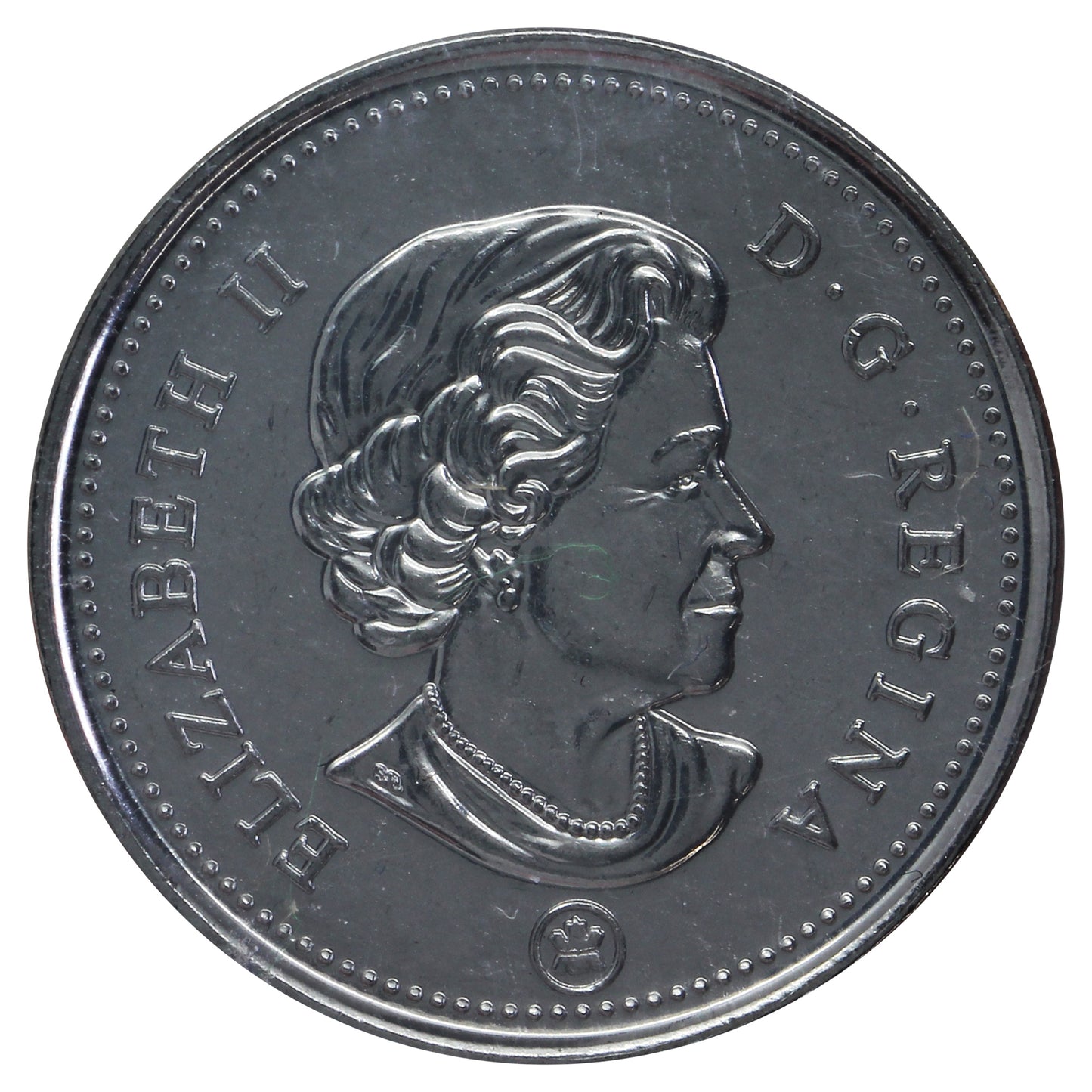 2014 Canada 5-cents ICCS Certified MS65