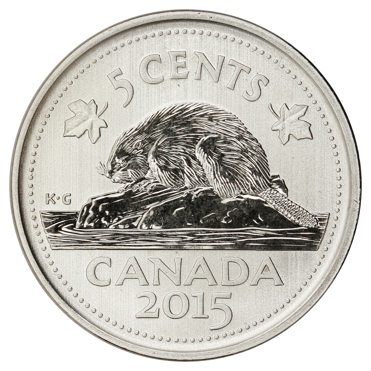 2015 Canada 5-cents Specimen