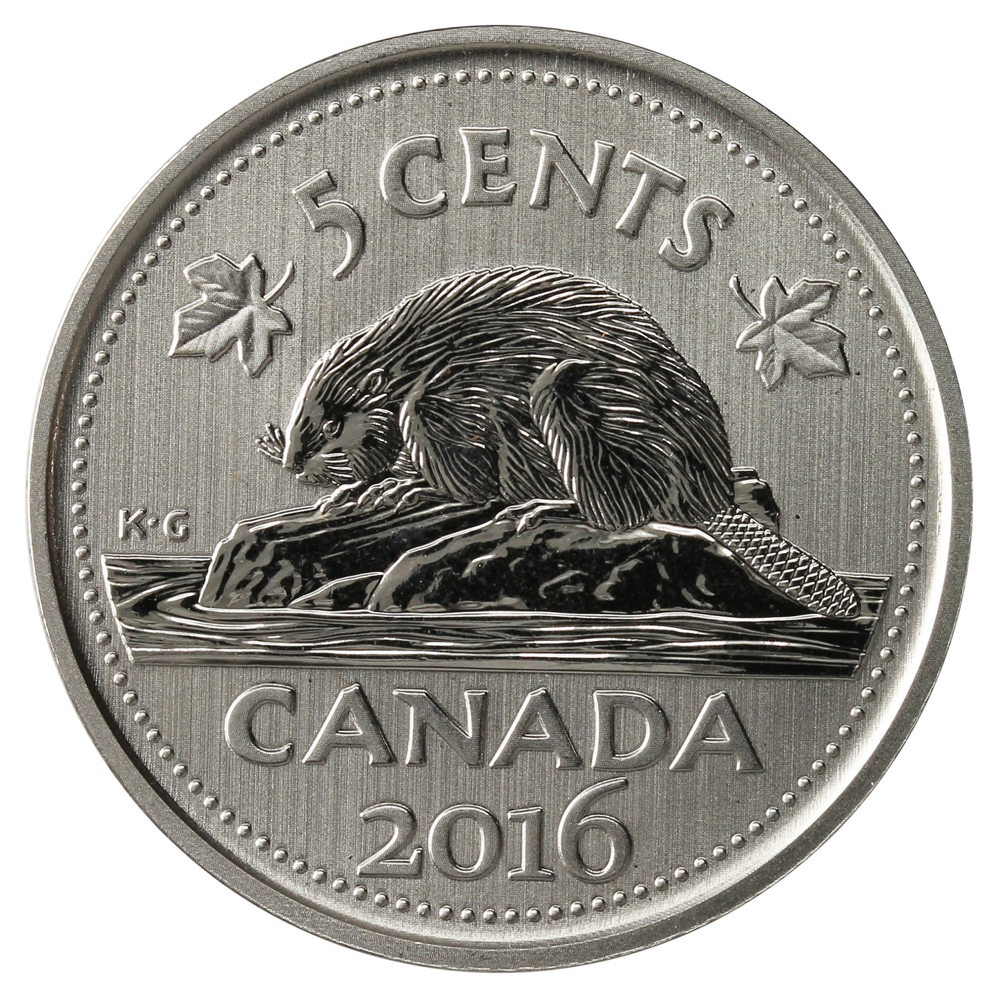 2016 Canada 5-cents Specimen