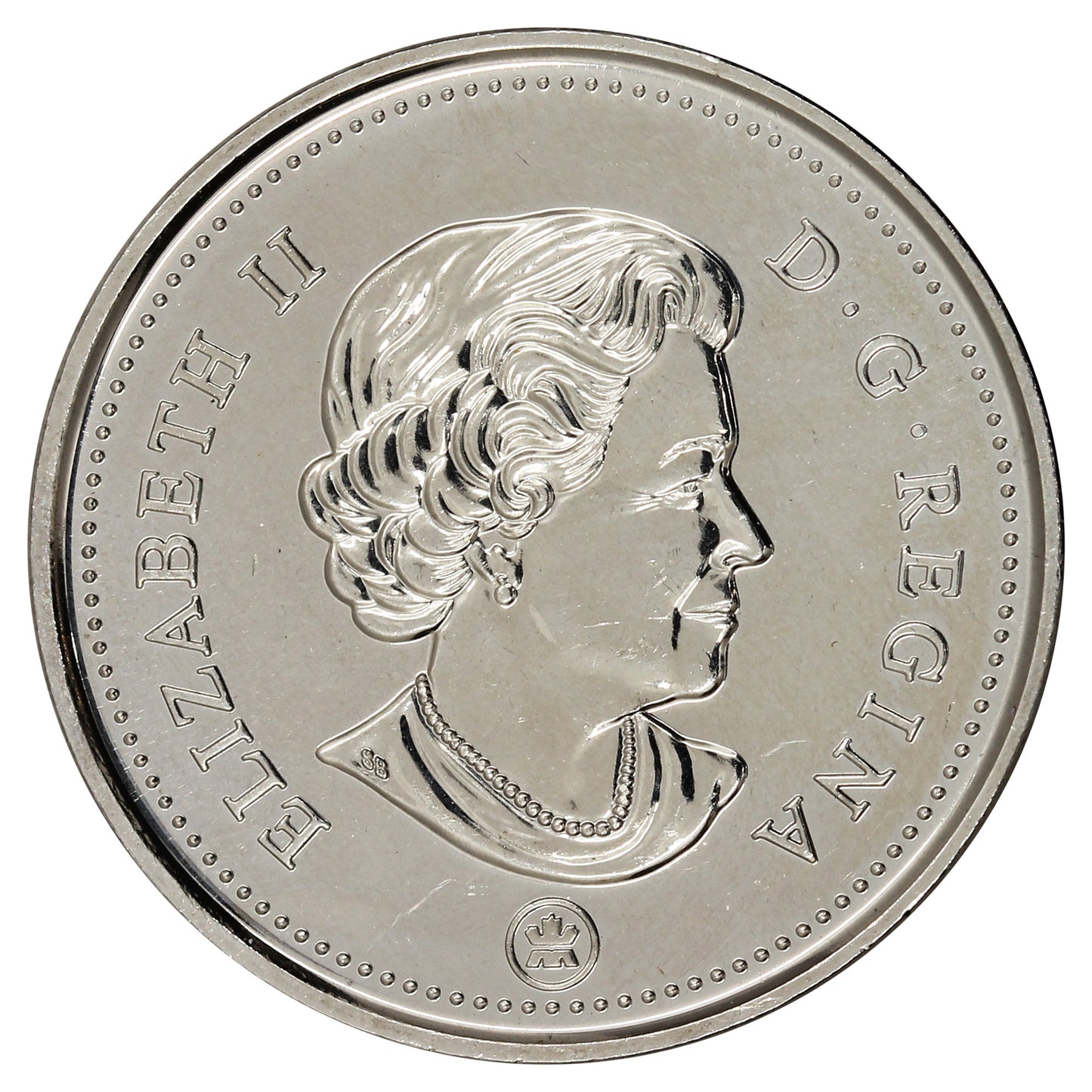 2016 Canada 5-cents Brilliant Uncirculated (MS63)