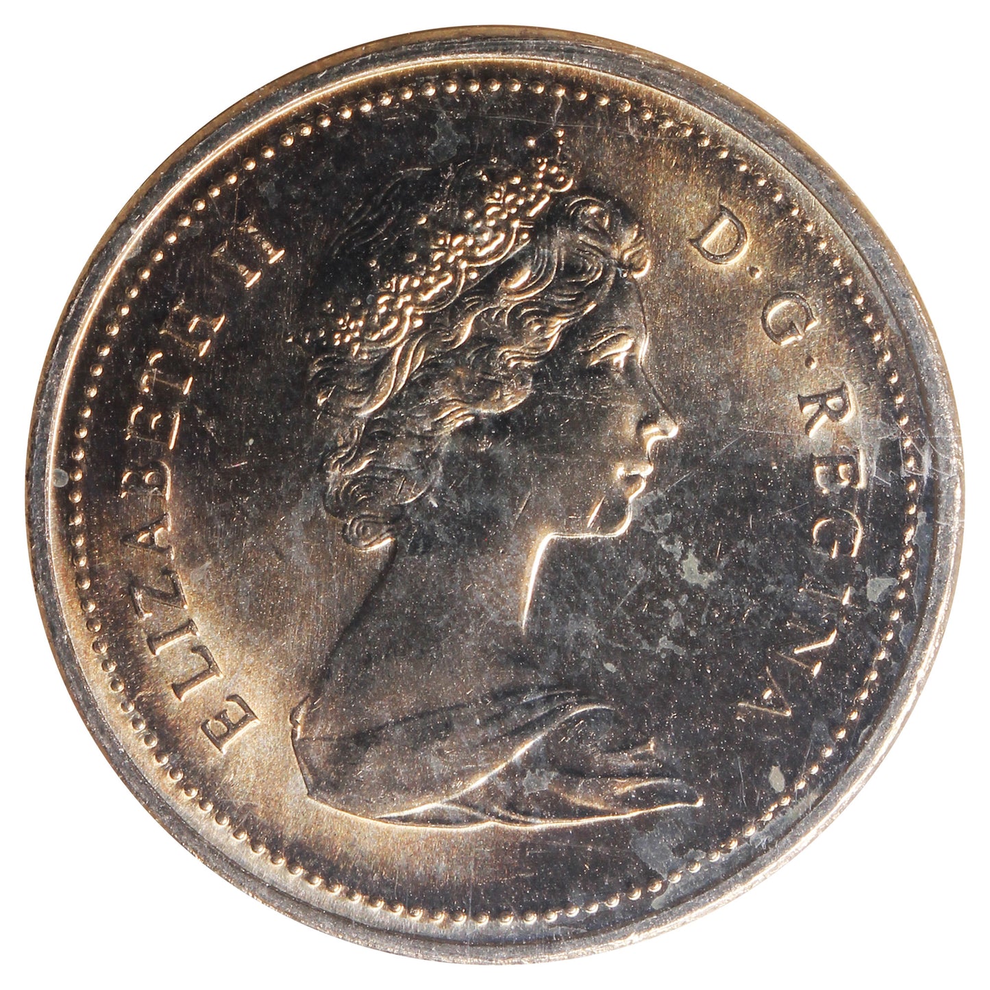 1986 Canada 5-cents ICCS Certified MS64