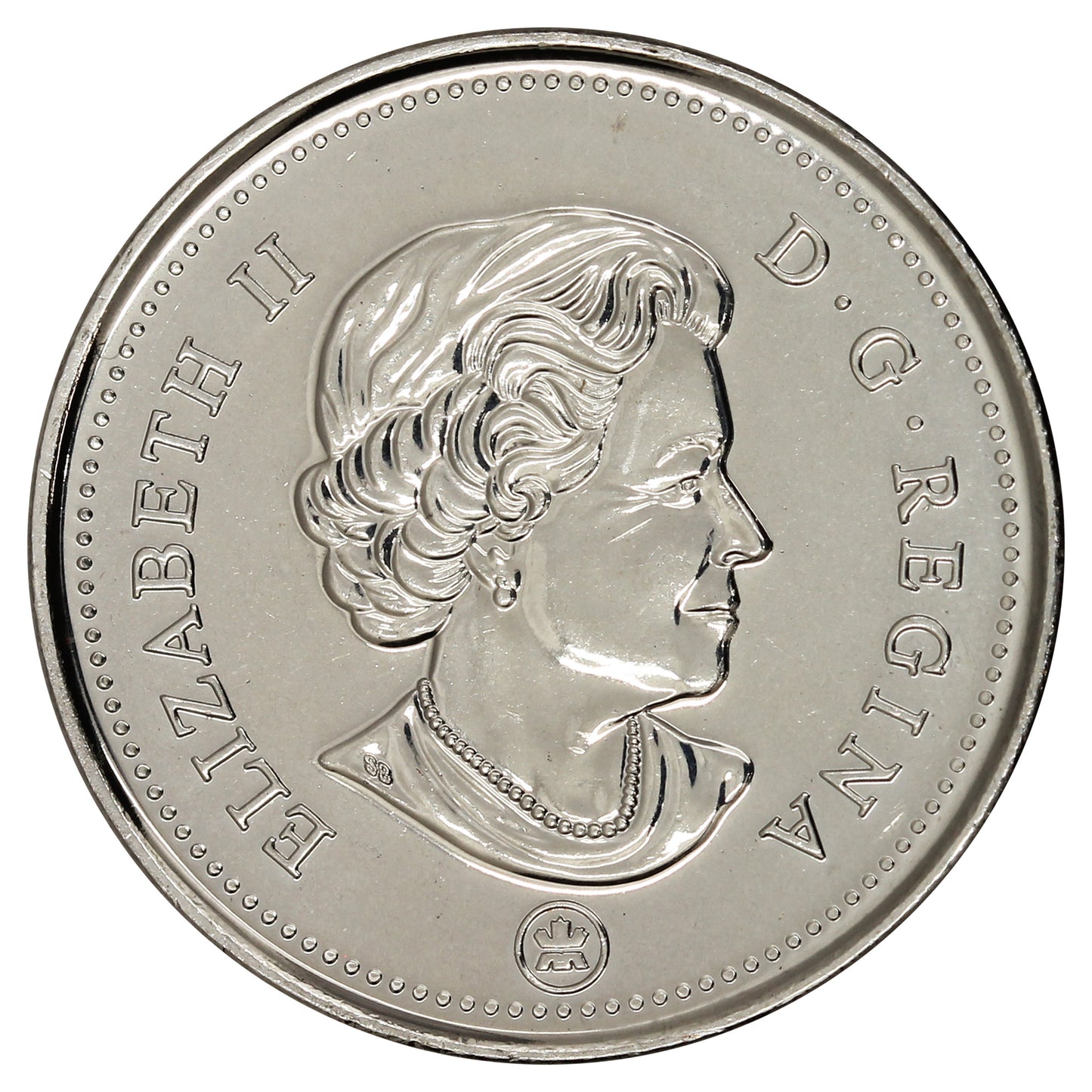 2017 Beaver Canada 5-cents Brilliant Uncirculated (MS63)
