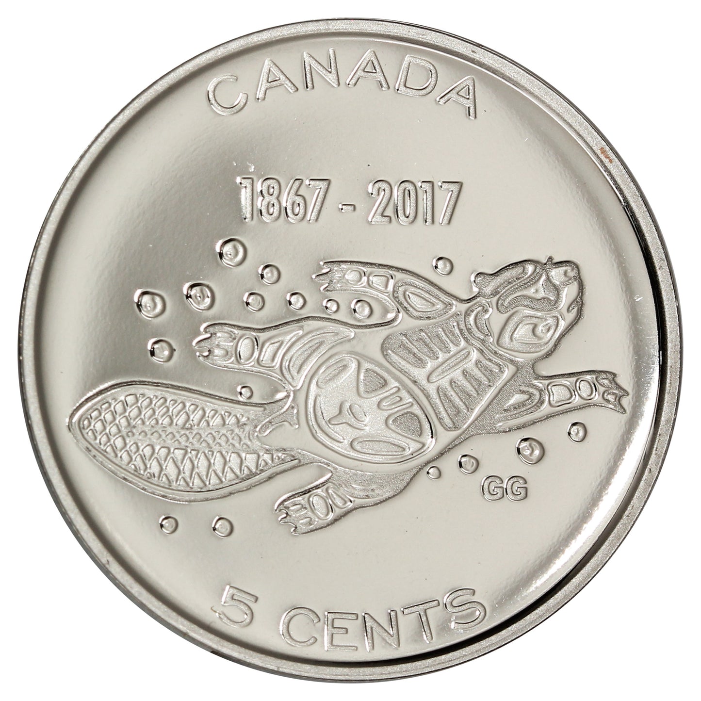 2017 Living Traditions Canada 5-cents Proof (Non-Silver)