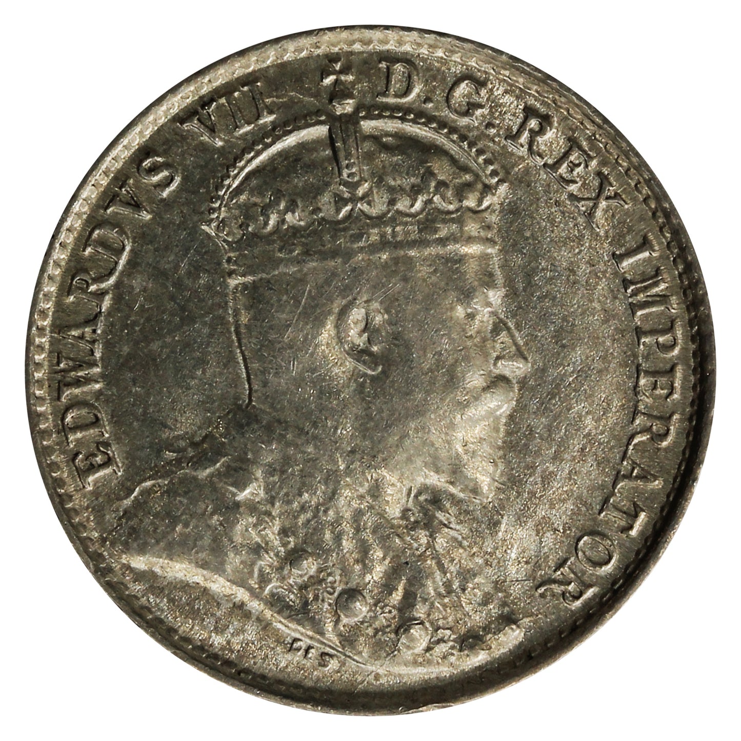 1907 Canada 5-cents UNC+ (MS62) $
