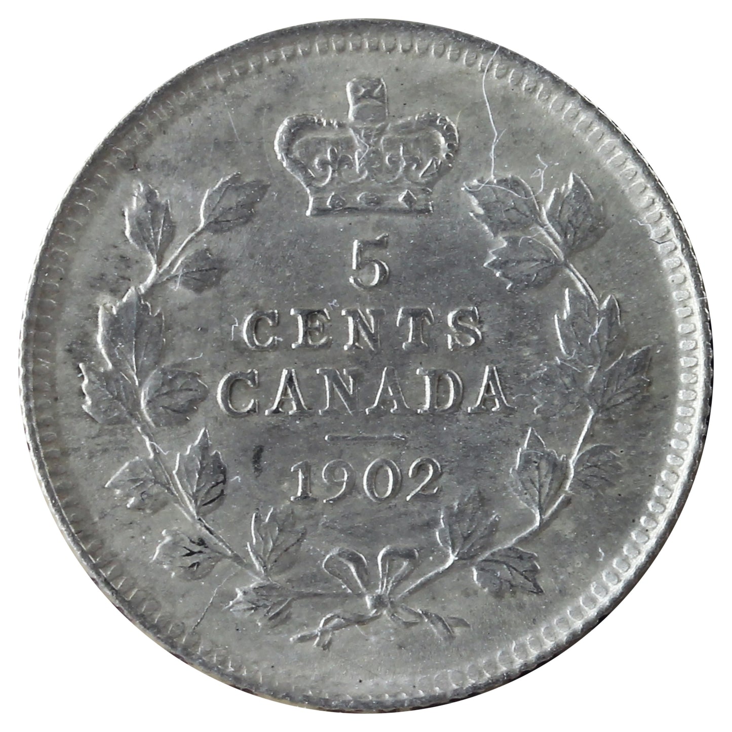 1902 Canada 5-cents ICCS Certified MS65 (XXR 691)