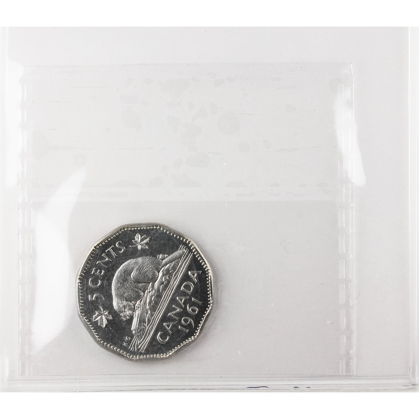 1961 Canada 5-cents ICCS Certified PL-65