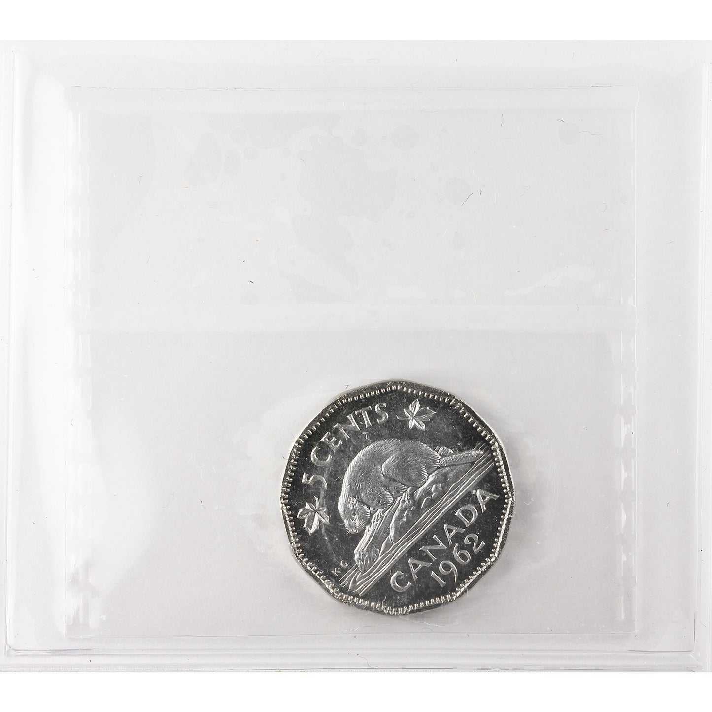 1962 Canada 5-cents ICCS Certified PL66 Cameo