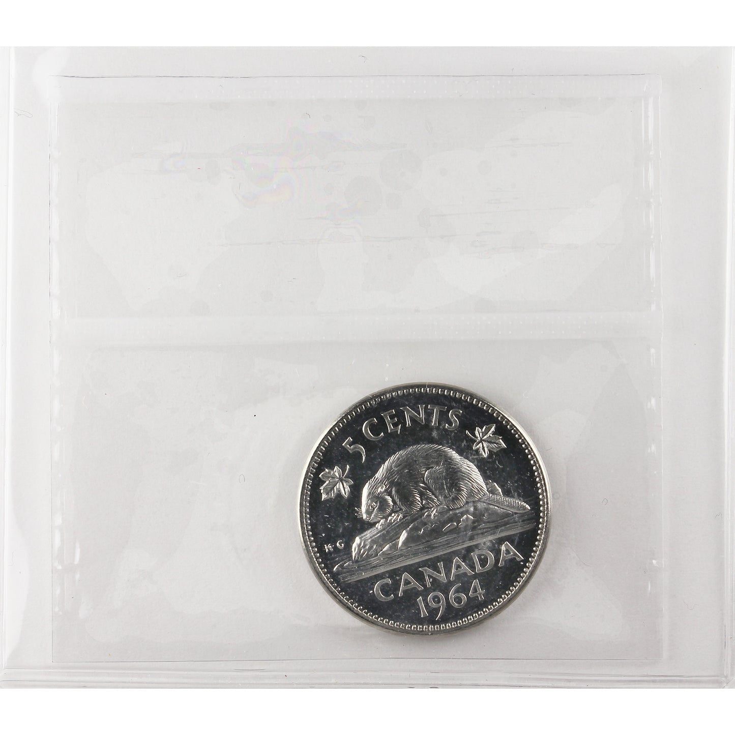 1964 Canada 5-cents ICCS Certified PL-64 Ultra Heavy Cameo