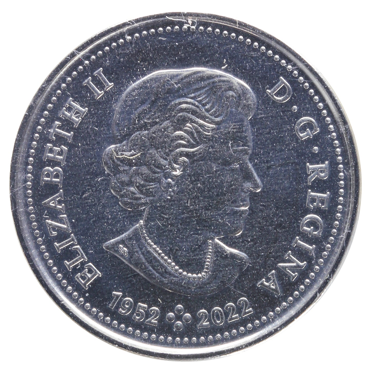 2023 QEII 4 Pearls Canada 5-cents ICCS Certified MS66