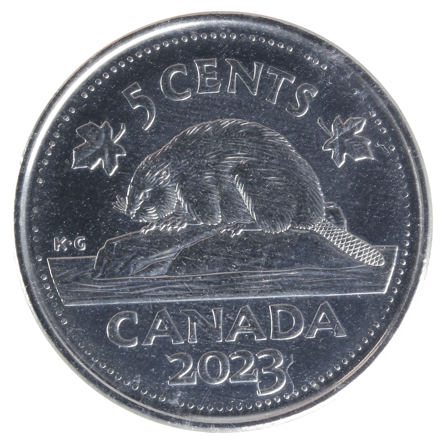 2023 QEII 4 Pearls Canada 5-cents ICCS Certified MS66