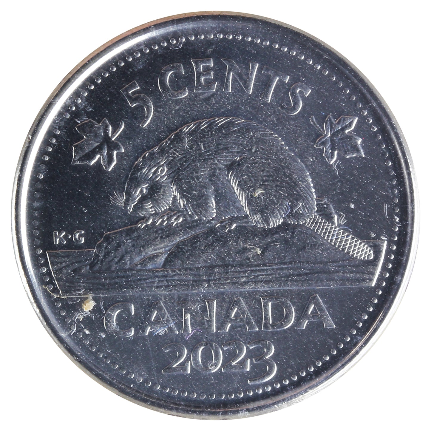 2023 QEII 4 Pearls Canada 5-cents ICCS Certified MS65