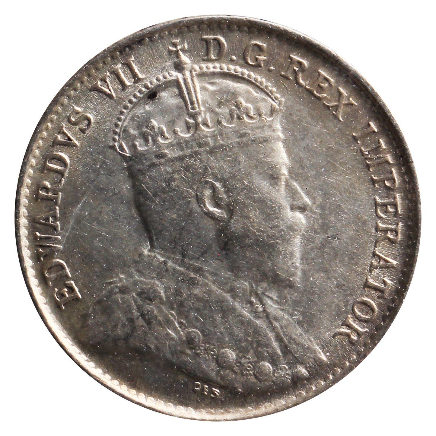 1902H Small H Canada 5-cents ICCS Certified EF45