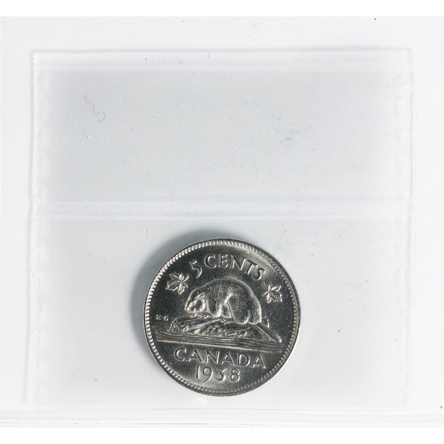 1938 Canada 5-cents ICCS Certified MS64 (XHT 311)