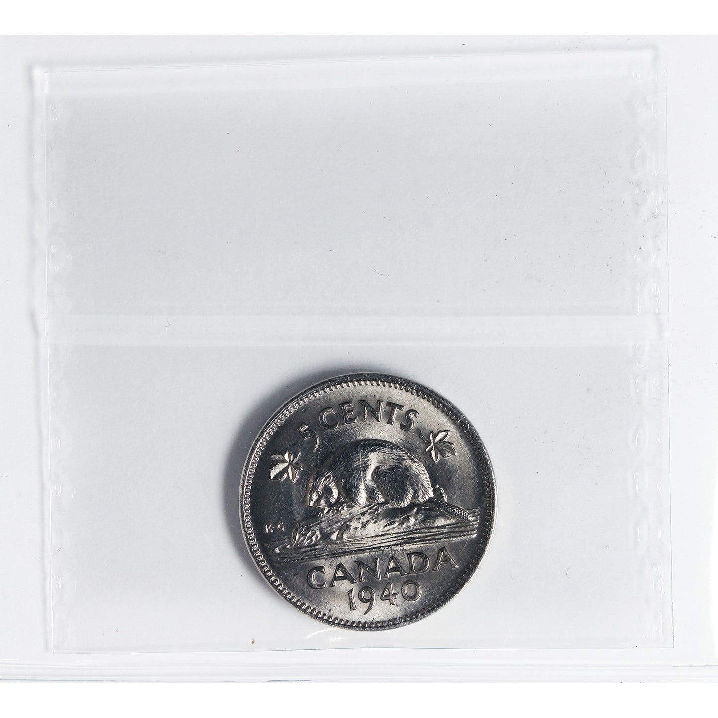 1940 Canada 5-cents ICCS Certified MS65 (XHT 320)