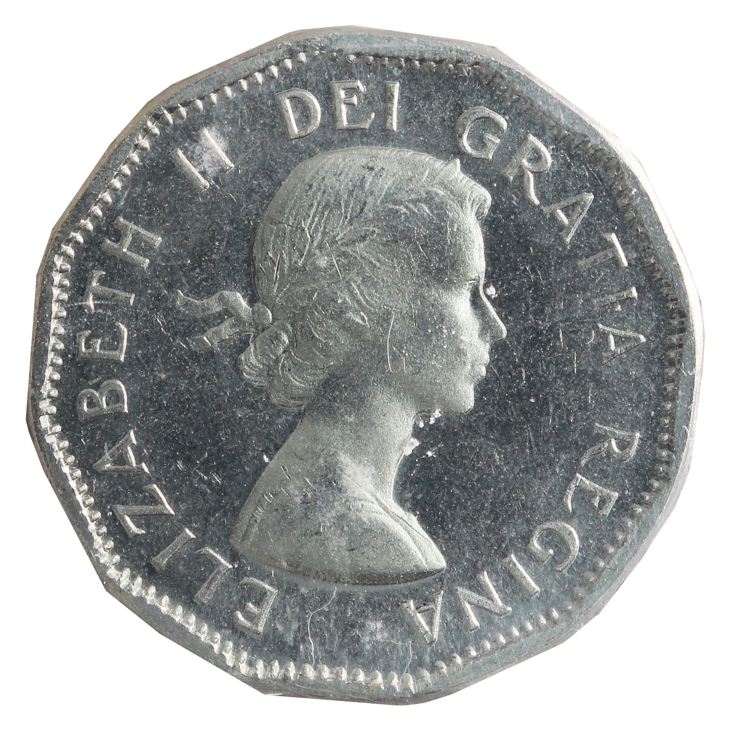 1956 Canada 5-cents ICCS Certified PL-64