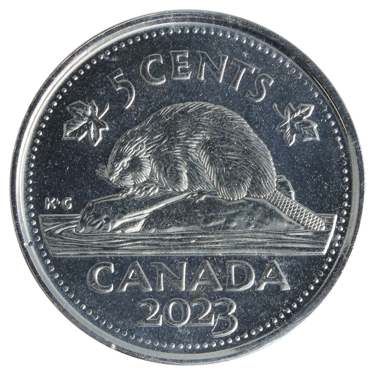 2023 QEII 4 Pearls Canada 5-cents ICCS Certified MS64