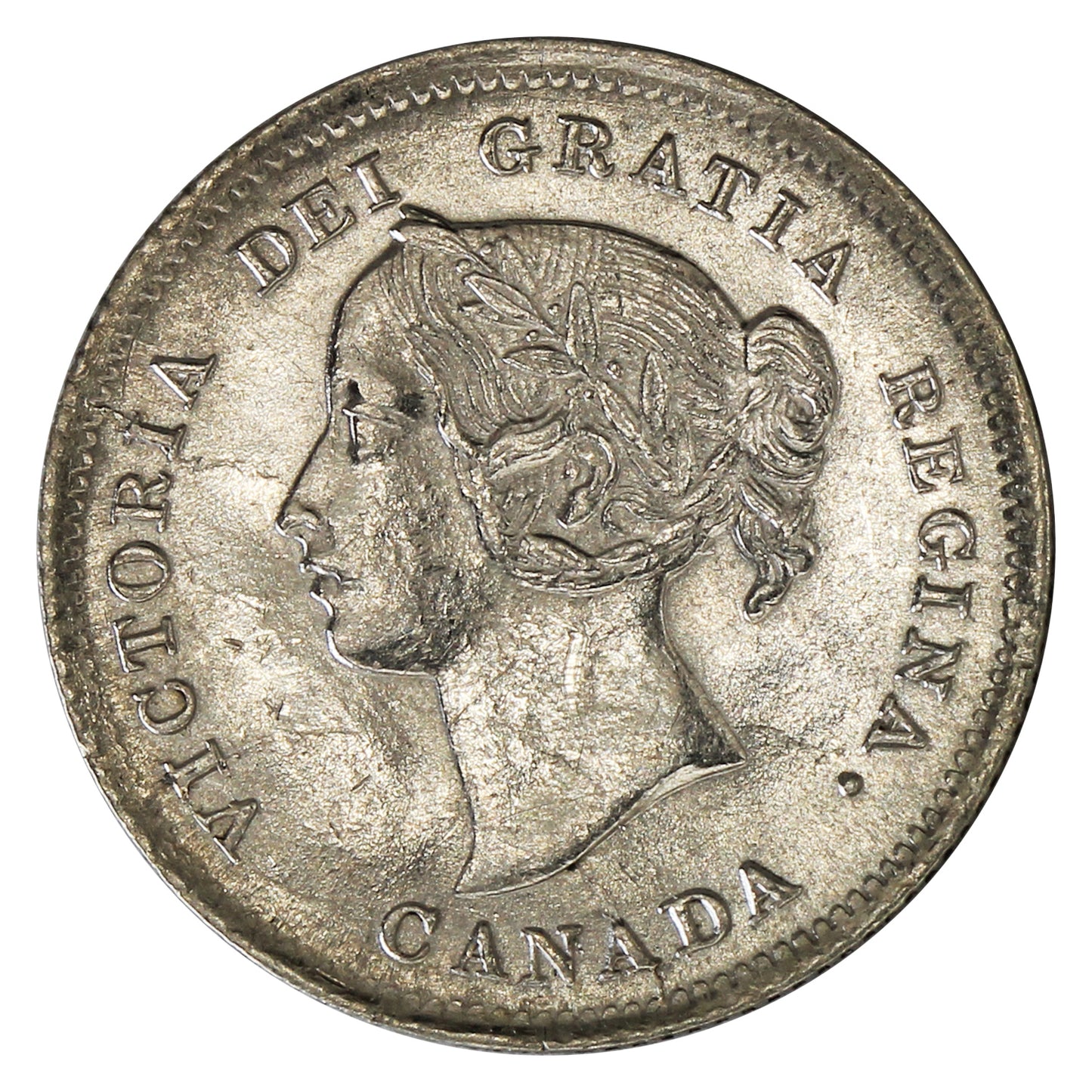 1897 Canada 5-cents Uncirculated (MS60) $