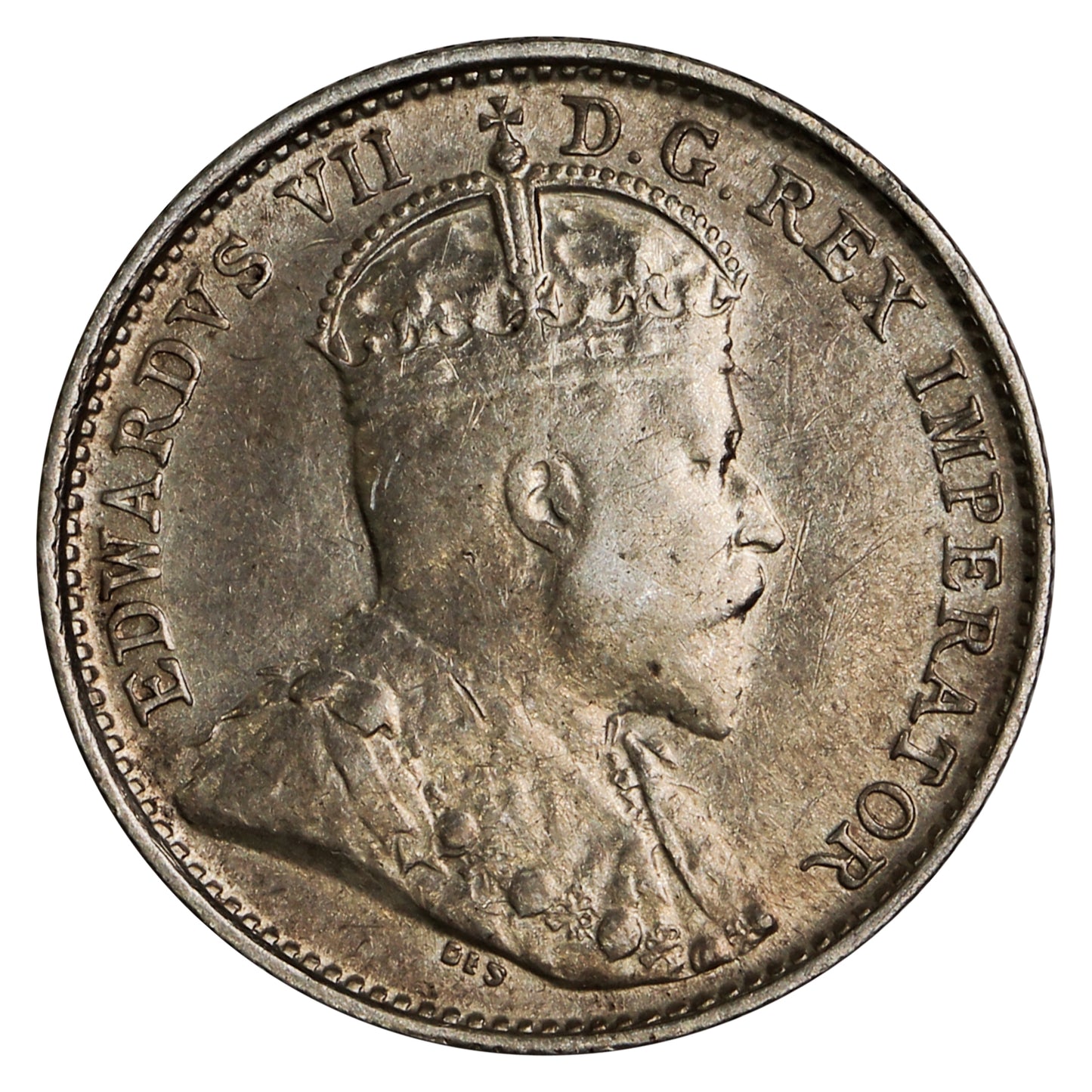 1903H Large H Canada 5-cents Extra Fine (EF40) $
