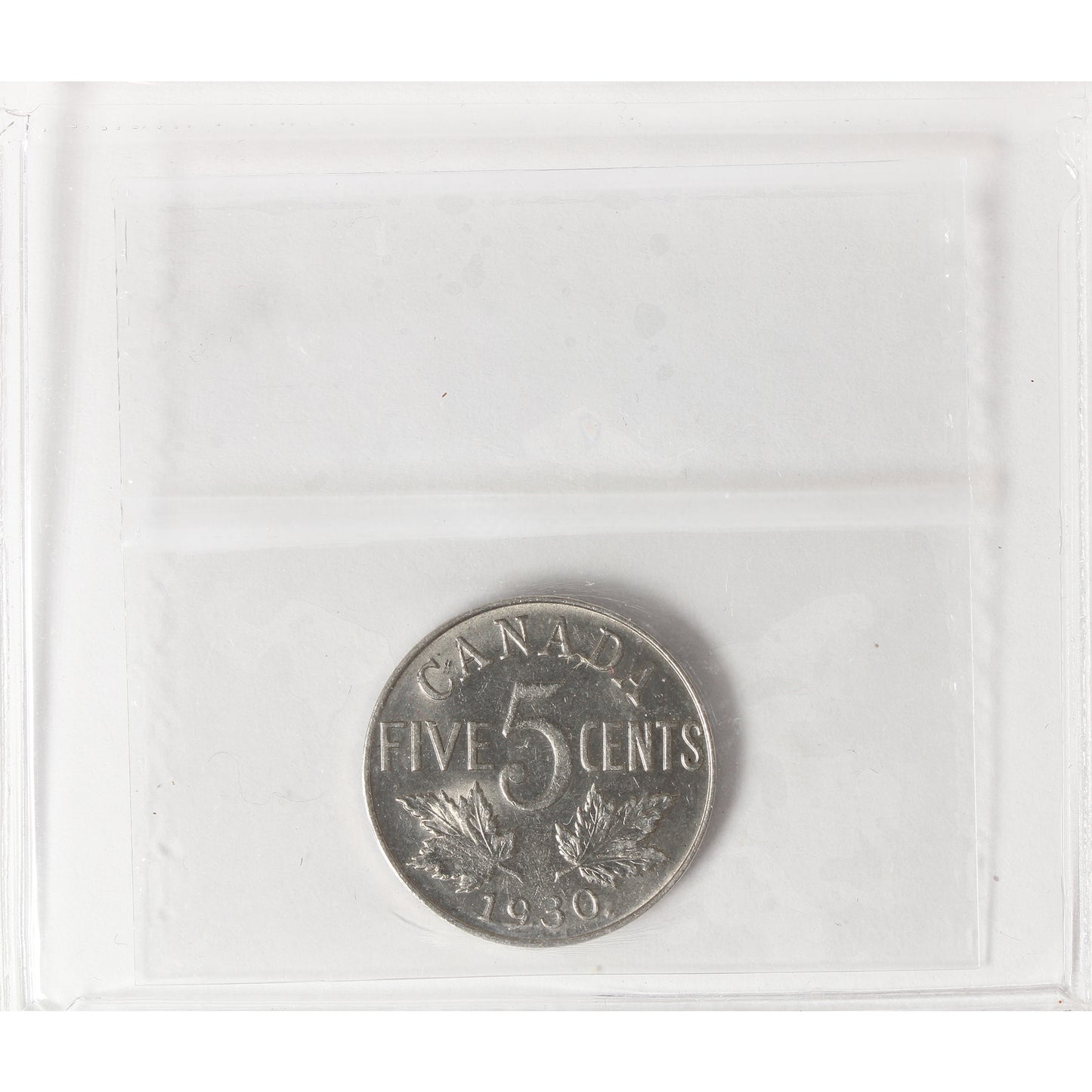 1930 Canada 5-cents ICCS Certified MS63 (XIG 103)