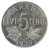 1930 Canada 5-cents ICCS Certified MS63 (XIG 103)
