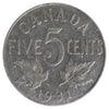 1931 Canada 5-cents ICCS Certified EF40