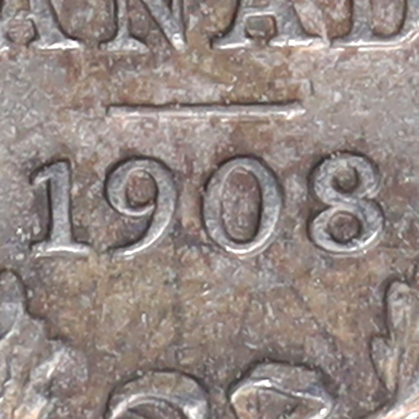1908 Small 8 Canada 5-cents ICCS Certified MS64 (XCZ 889)