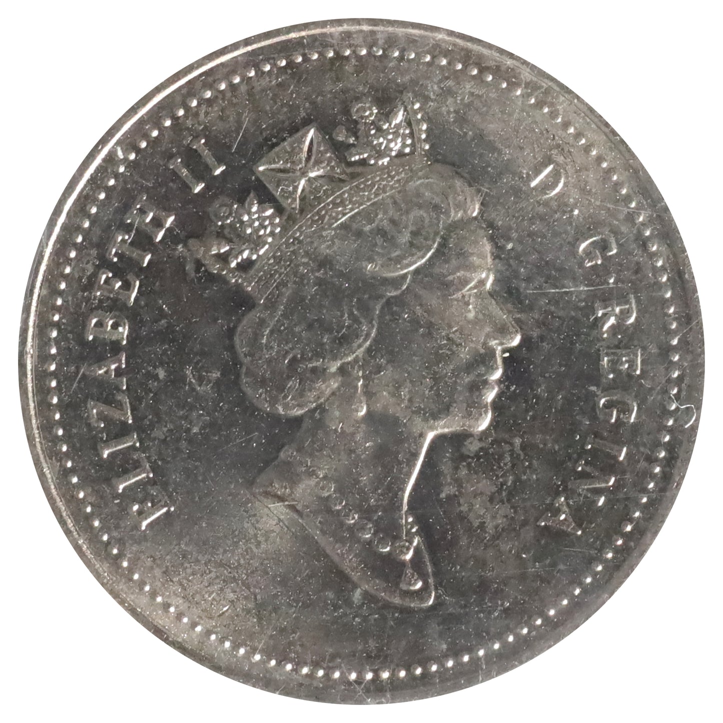 1996 Far 6 Canada 5-cents ICCS Certified MS63