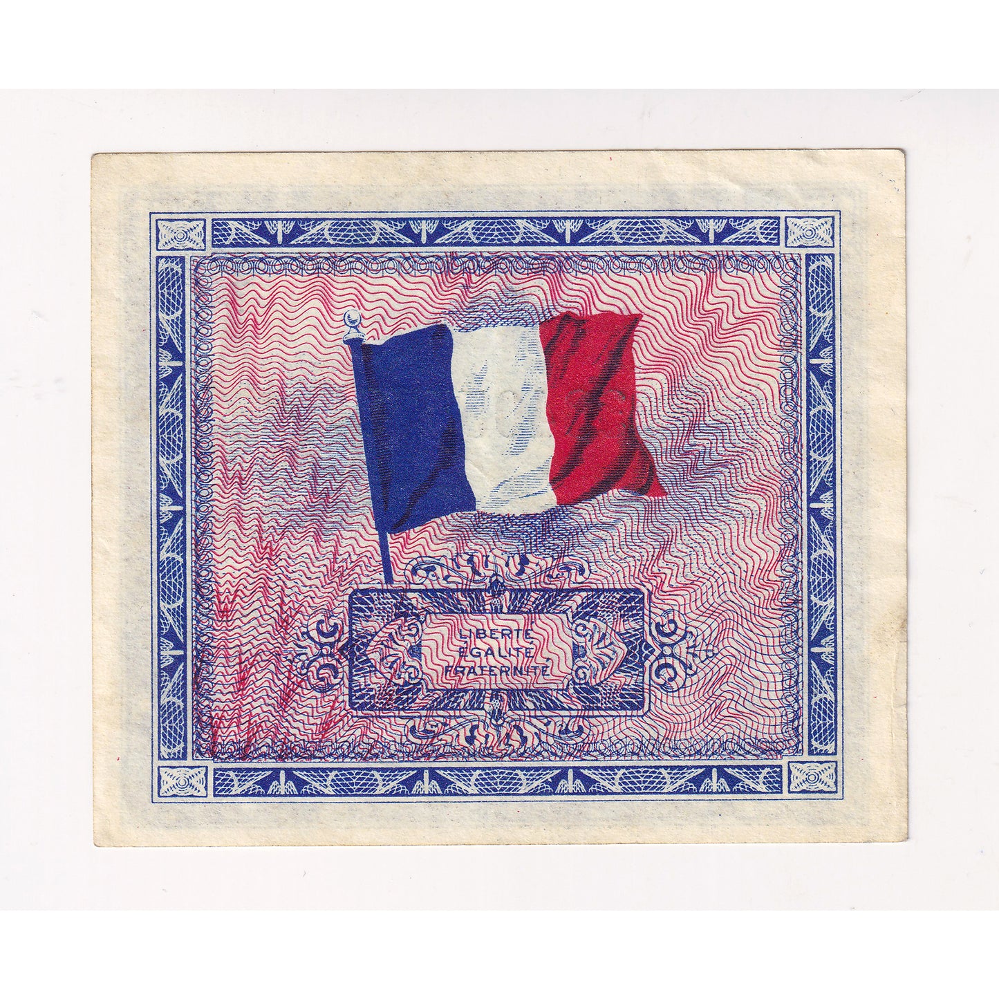 France 1944 5 Francs Note, Pick #115a, AU