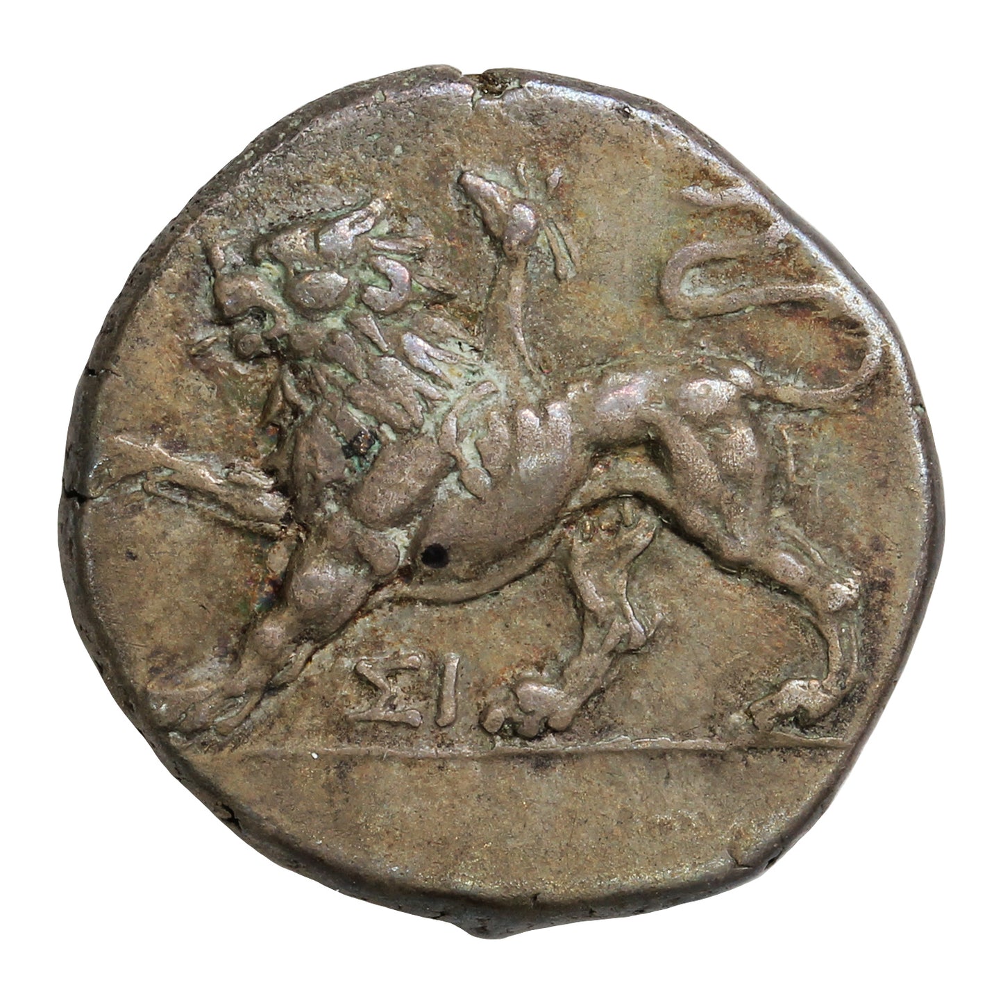 Ancient Greece 330-280BC S2774 Sikyon Silver Hemidrachm AU-UNC (AU55)