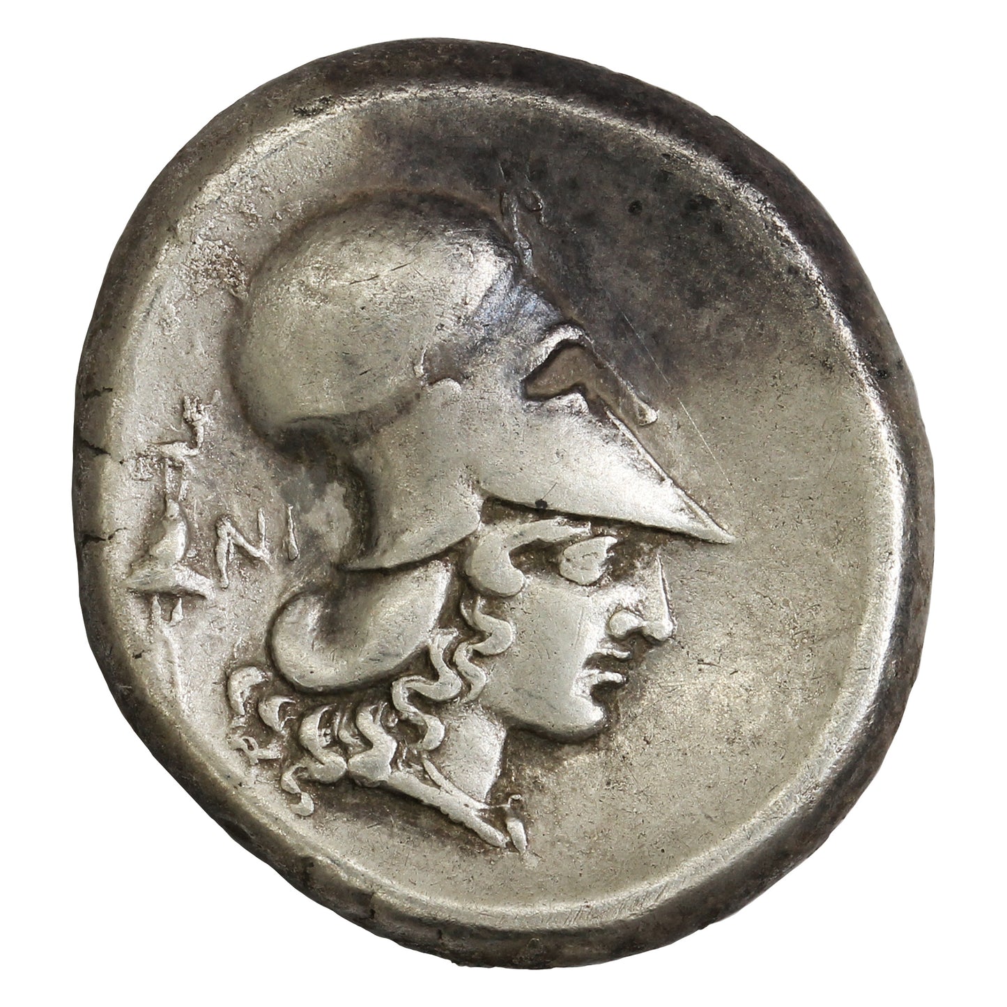 Ancient Greece 375-300BC Athena Pegasus Corinth Silver Stater Extra Fine (EF40)