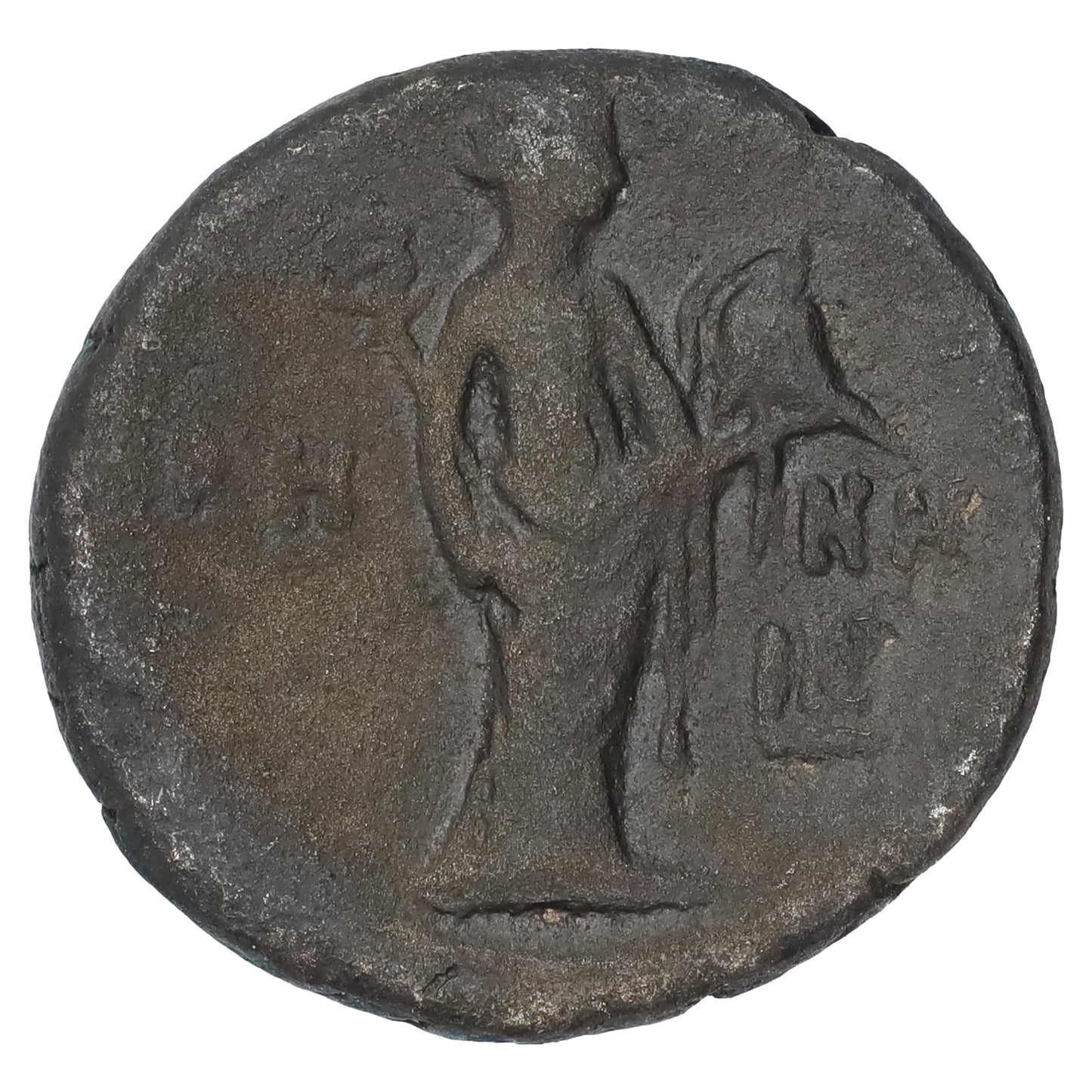 Ancient Alexandria Egypt 54-68 AD Nero/Eirene Tetradrachm Very Fine (VF20)