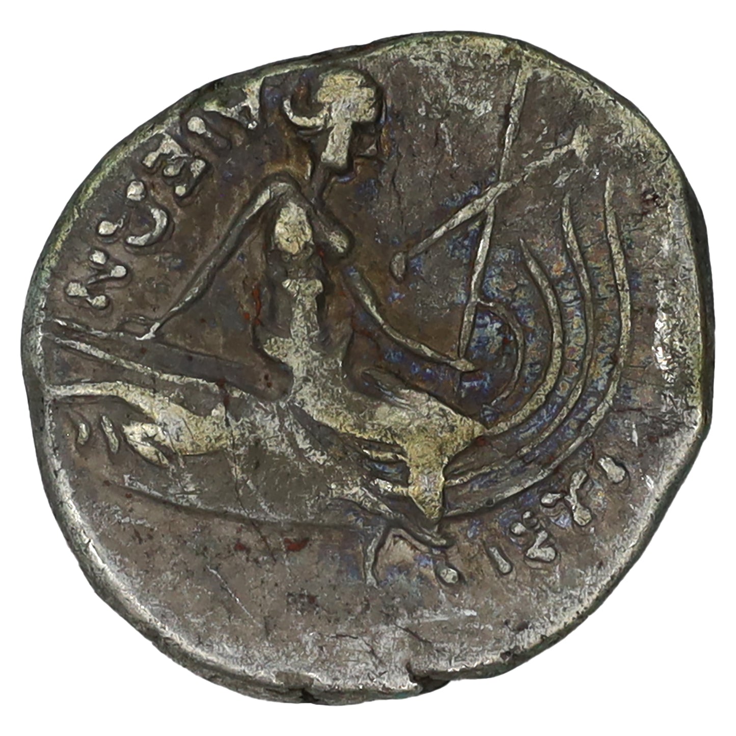 Ancient Greece 3rd Century BC Euboia Histiaia Silver Tetrobol Extra Fine (EF40)