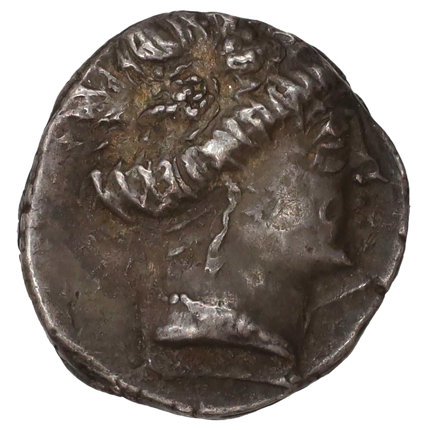 Ancient Greece 220-168 BC Philip V Nympth/Prow Macedon Silver Tetrabol EF-AU (EF45)