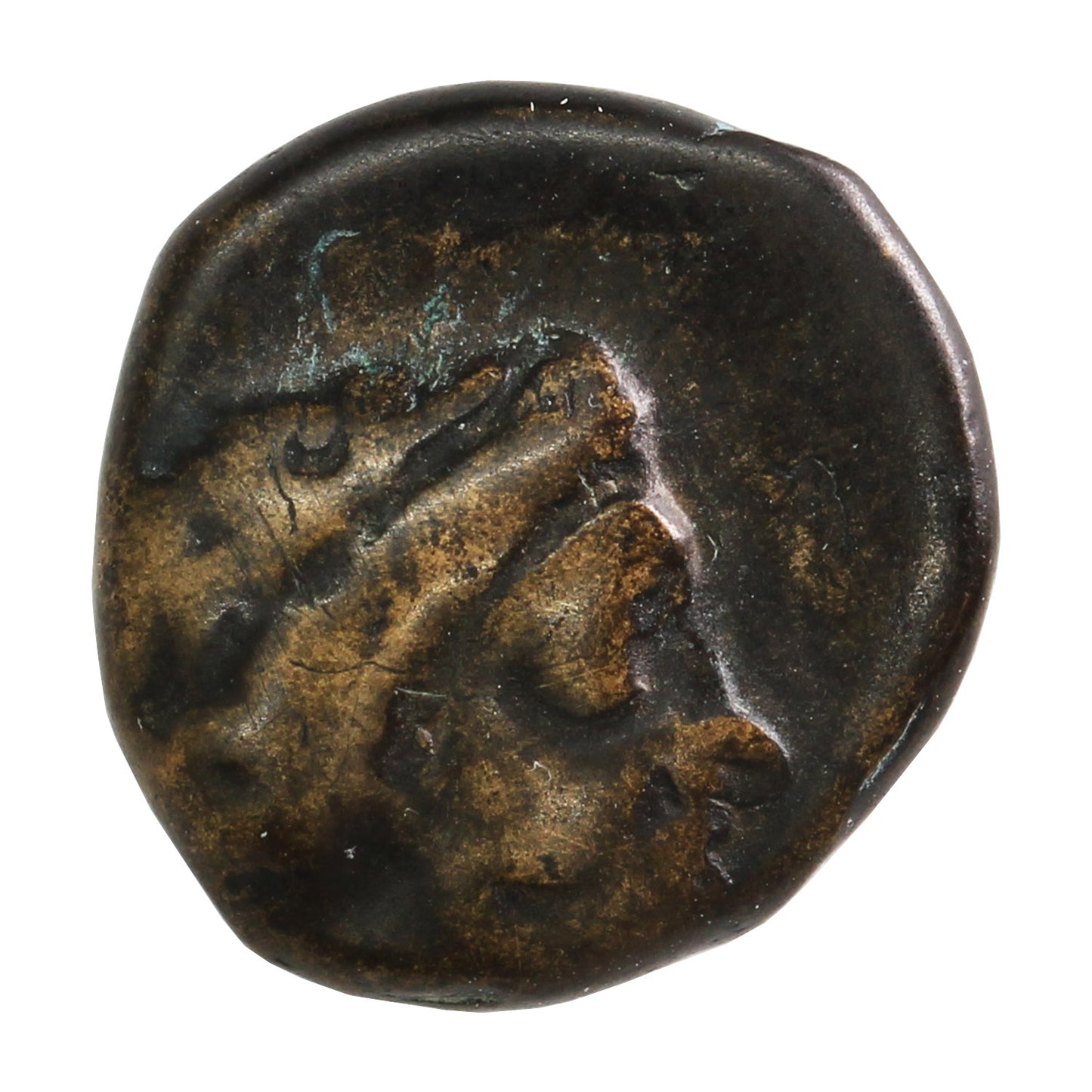 Apollonia Pontika 400-350BC Black Sea Area Head of Apollo AR Diobol Very Fine (VF20) $
