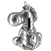 Money Bank: Metal Zebra- A smiling face to celebrate saving money with you!