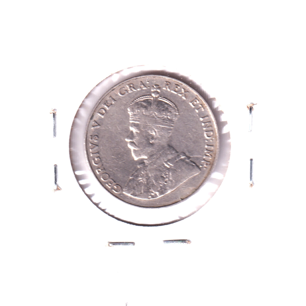 1925 Canada 5-cents Very Fine (VF20) Scratched
