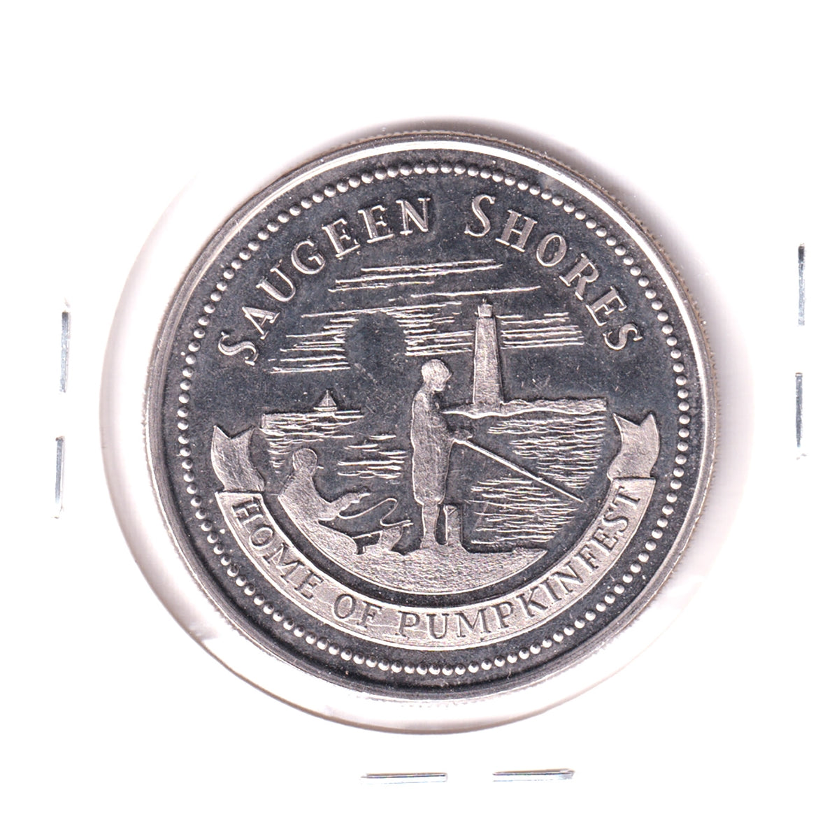2000 Saugeen Shores, ON, $2 Trade Token: Home of Pumpkinfest