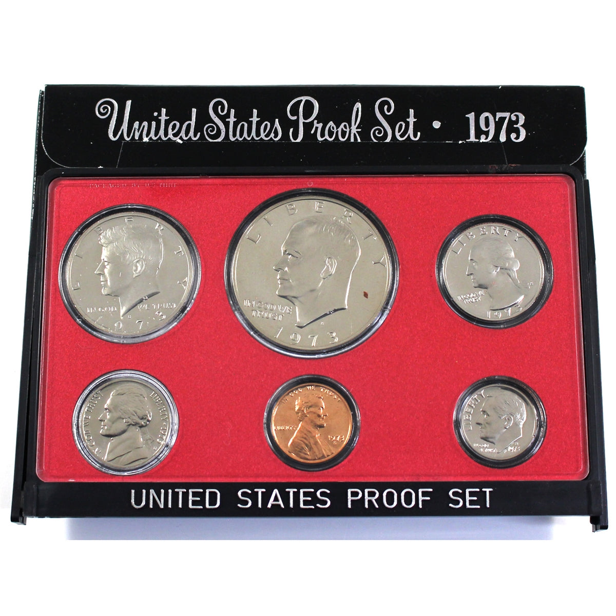 1973-S USA Proof Set (light wear and tear)