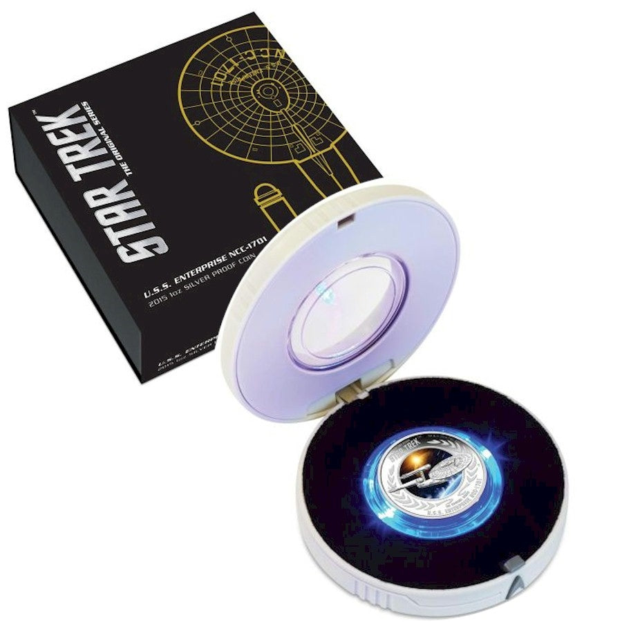 2015 Tuvalu Star Trek - U.S.S. Enterprise NCC-1701(TAX exempt)