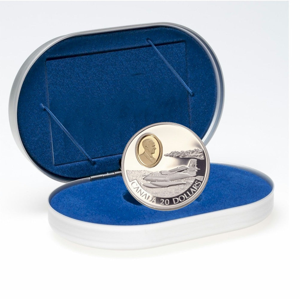 1999 Canada $20 Aviation - de Havilland DHC-6 Twin Otter Sterling Silver