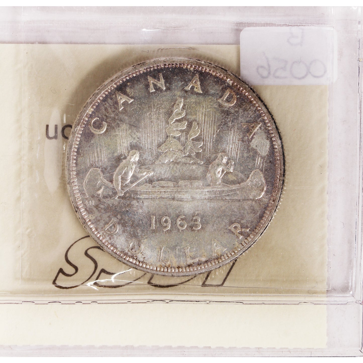1963 Canada Dollar ICCS Certified MS64 (Toned)
